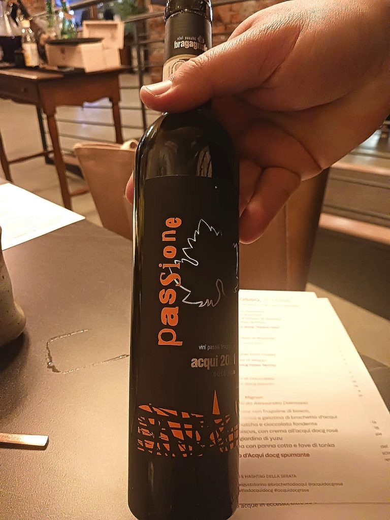 Brachetto fusion. Il dolce, il rosso, il rosè. Le petit restaurant japonais ad Avigliana. brachetto passito