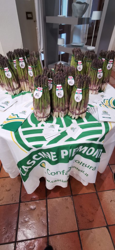 Cascine Piemontesi asparago di Santena ristorante la rosa bianca chieri