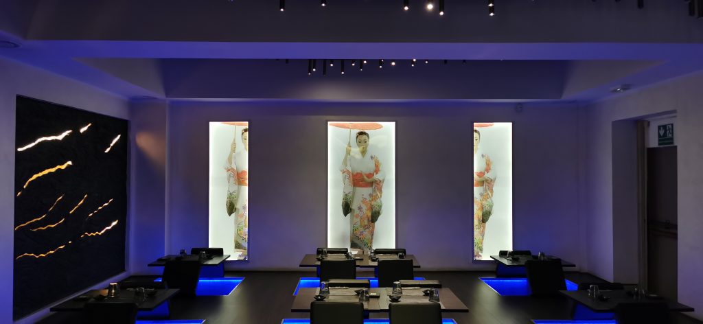 Sala secondo piano Koi Japanese fusion restaurant