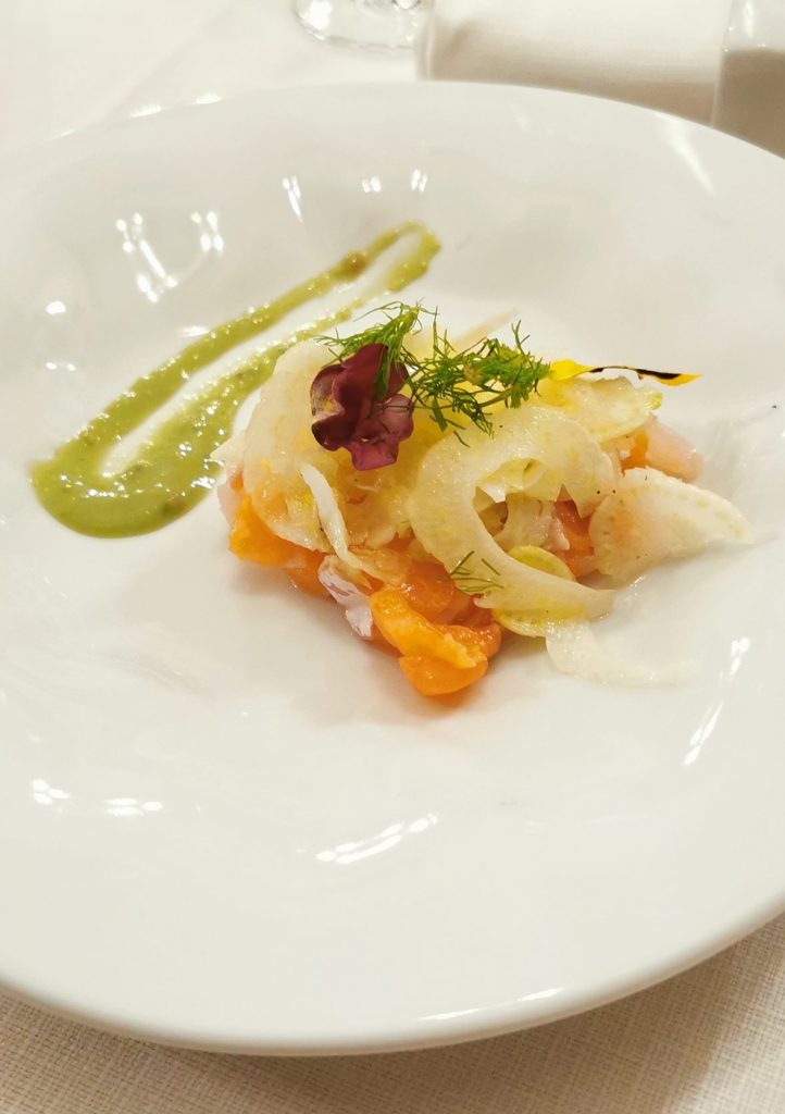 Bacalhau osteria tartare di salmone