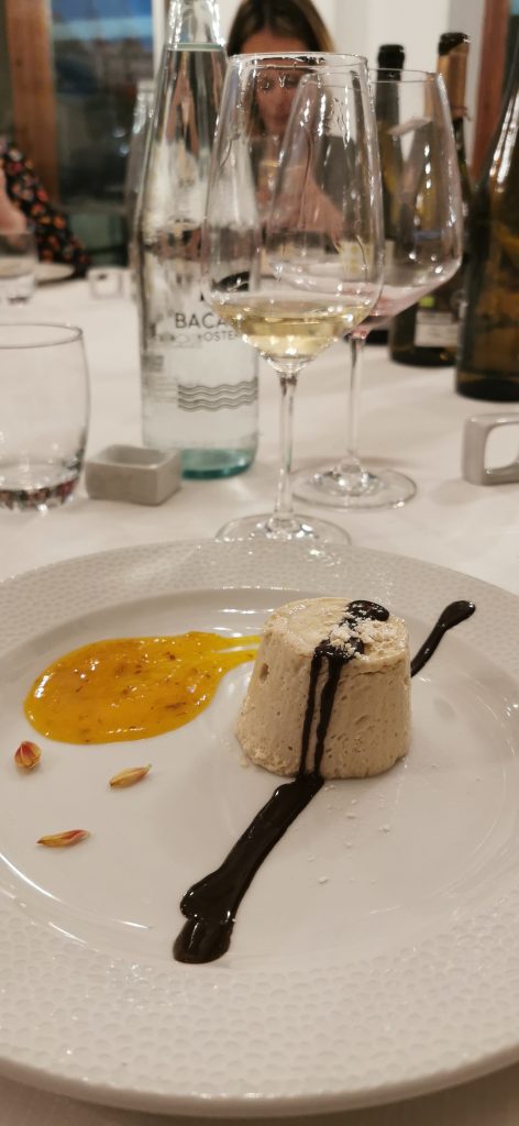 Bacalhau osteria dolce marroni e cachi