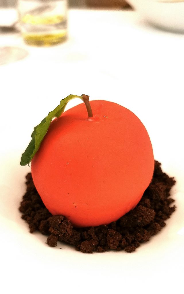 dolce frutto proibito trattoria la madia torino