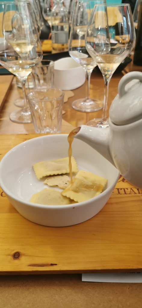 Ravioli d'oca Rossorubino enoteca