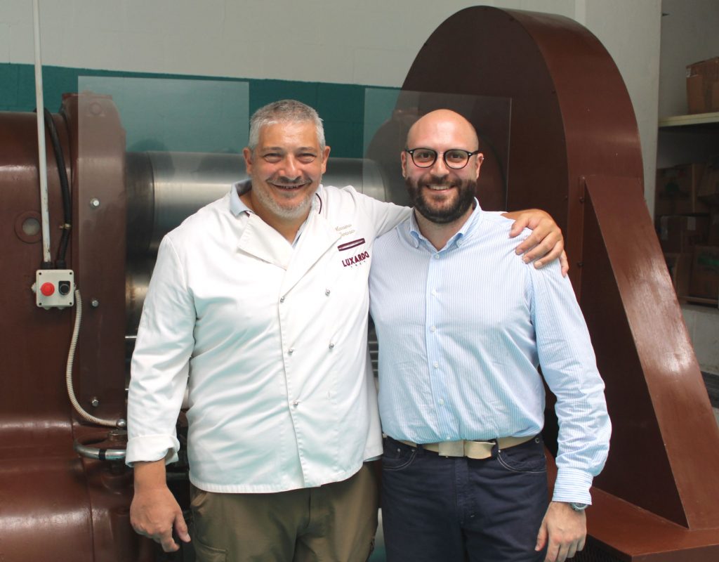 Fabio Alberti e Massimo Gertosio Cioccolateria Sperandri
